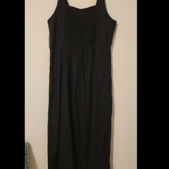 Old Navy Black Maxi Dress, Size L, NWT - Picture 2 of 3